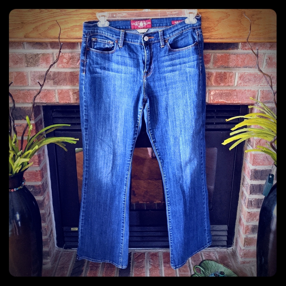 Lucky Brand Sophia Boot cut jean size 14/32